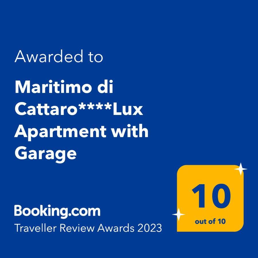 Maritimo Di Cattaro****Lux Apartment With Garage Eksteriør billede